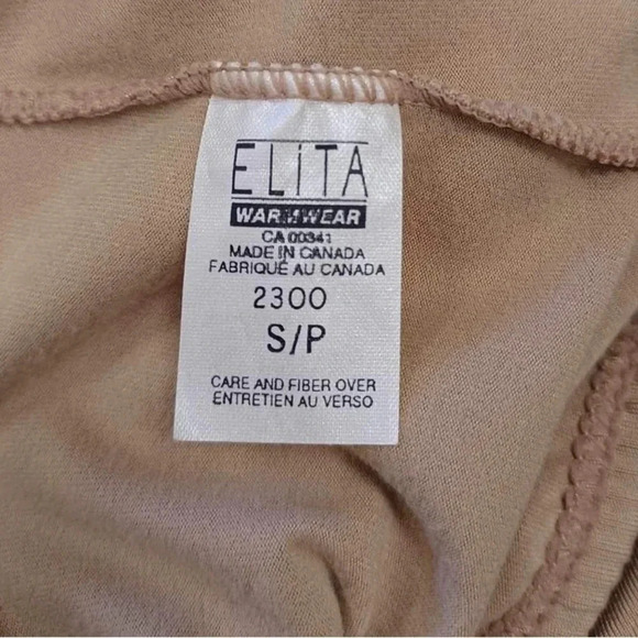 Elita Microfibre Thermal Leggings Nude Size  Small - Picture 6 of 7